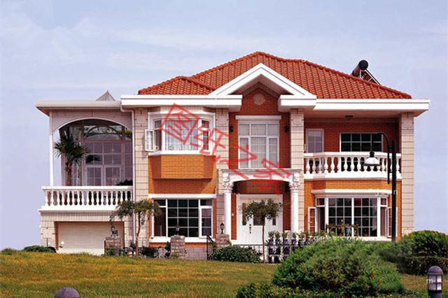 5套二層別墅設(shè)計(jì)圖，外觀精美設(shè)施齊全，供您參考