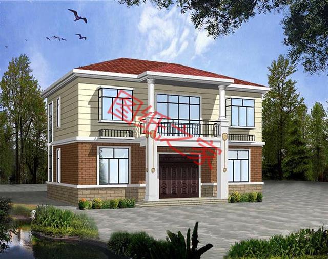 5套二層別墅設(shè)計(jì)圖，外觀精美設(shè)施齊全，供您參考