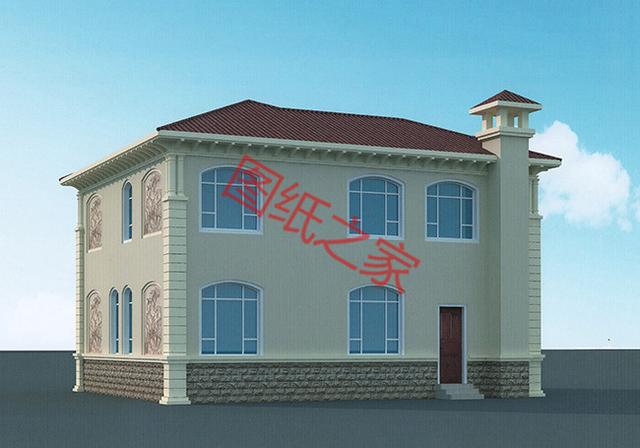 5套二層別墅設(shè)計(jì)圖，外觀精美設(shè)施齊全，供您參考