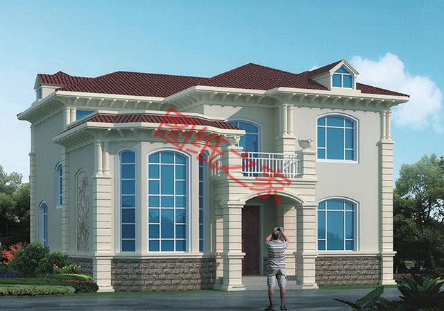 5套二層別墅設(shè)計(jì)圖，外觀精美設(shè)施齊全，供您參考