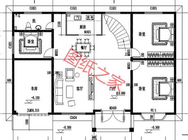 5套二層別墅設(shè)計(jì)圖，外觀精美設(shè)施齊全，供您參考