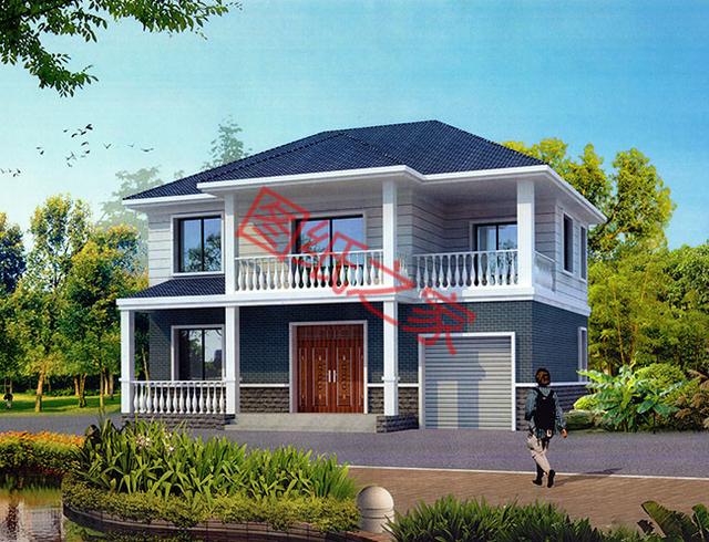 5套二層別墅設(shè)計(jì)圖，外觀精美設(shè)施齊全，供您參考