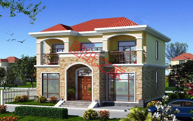 推薦幾套二層自建房，造價(jià)低廉，外觀優(yōu)美，是您理想的選擇！