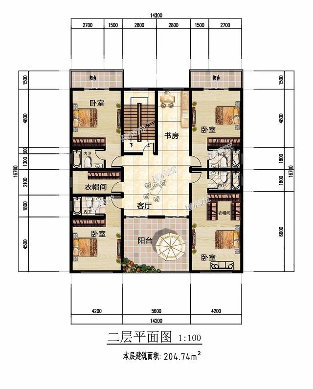 新中式別墅設(shè)計(jì)圖，大氣恢弘、氣派非凡!