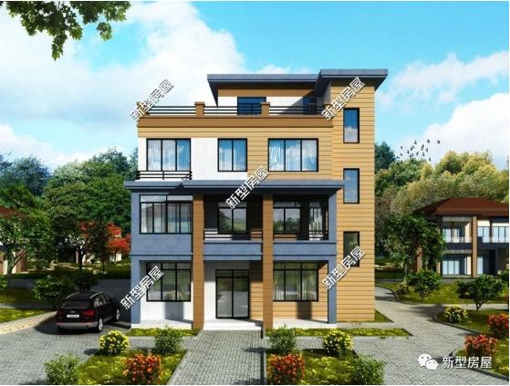 幾款露臺(tái)別墅設(shè)計(jì)圖，簡(jiǎn)約時(shí)尚，值得參考