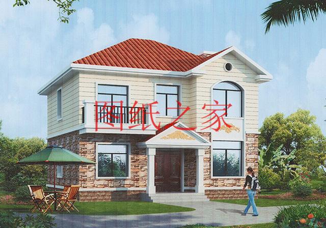 5套農(nóng)村二層自建房，外觀精美大氣，結(jié)構(gòu)合理