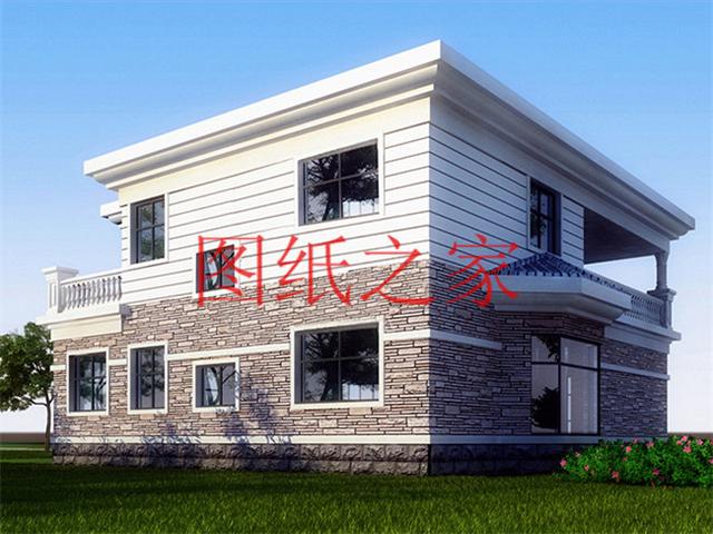 5套農(nóng)村二層自建房，外觀精美大氣，結(jié)構(gòu)合理