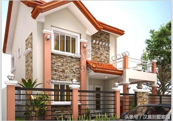 2款漂亮二層別墅設(shè)計(jì)圖，主體造價(jià)低廉！