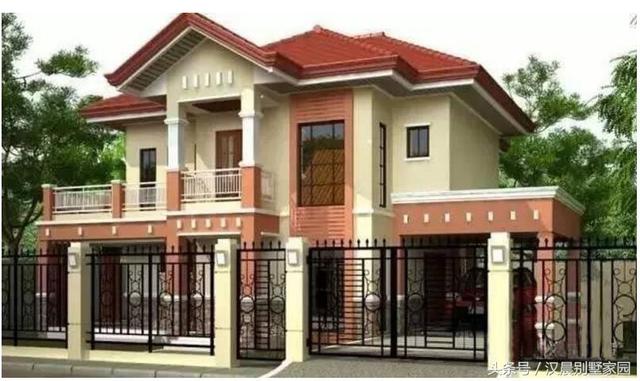 2款漂亮二層別墅設(shè)計(jì)圖，主體造價(jià)低廉！