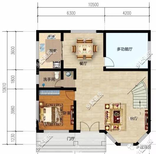 兩款農(nóng)村別墅設(shè)計圖，城里人羨慕不已