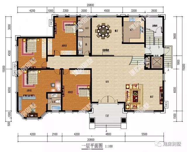 內(nèi)有電梯的別墅設(shè)計(jì)圖，您喜歡嗎？