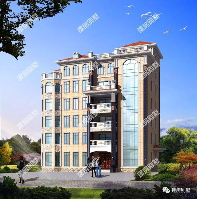 內(nèi)有電梯的別墅設(shè)計(jì)圖，您喜歡嗎？