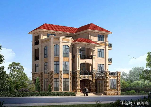 霸氣別墅設(shè)計圖，獨(dú)特的外觀，嚴(yán)謹(jǐn)?shù)慕Y(jié)構(gòu)！