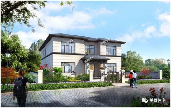 5款帶院子別墅設(shè)計(jì)圖，十一去游玩不如在家建別墅！