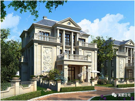 5款帶院子別墅設(shè)計(jì)圖，十一去游玩不如在家建別墅！