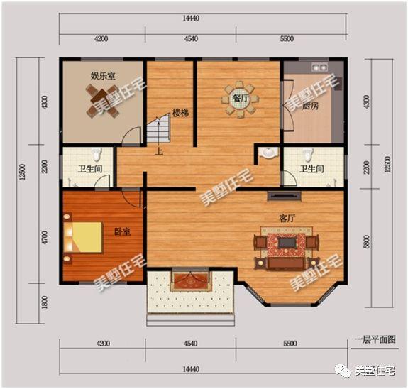 5款帶院子別墅設(shè)計(jì)圖，十一去游玩不如在家建別墅！