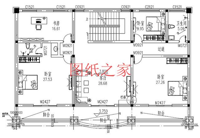 6套三層別墅設(shè)計(jì)圖，居住舒適、經(jīng)濟(jì)適用，快來選購(gòu)吧！