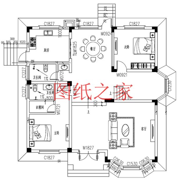 6套三層別墅設(shè)計(jì)圖，居住舒適、經(jīng)濟(jì)適用，快來選購(gòu)吧！