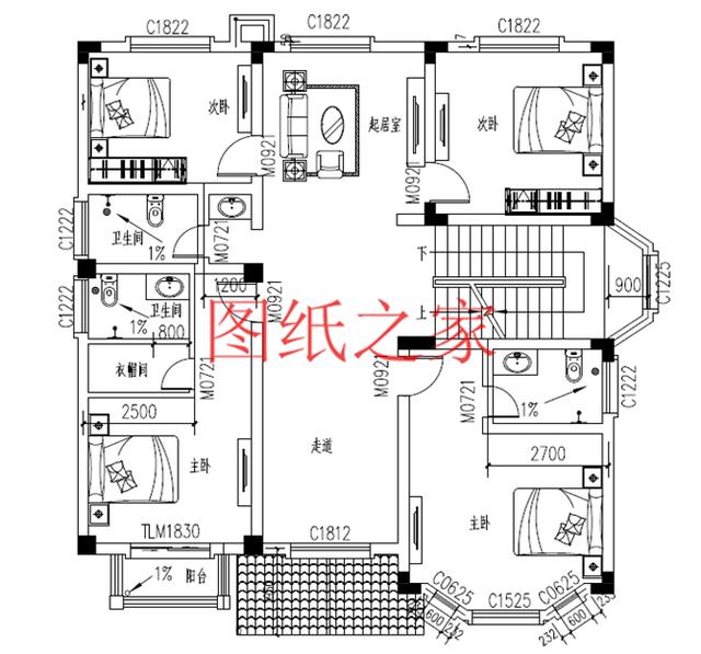 6套三層別墅設(shè)計(jì)圖，居住舒適、經(jīng)濟(jì)適用，快來選購(gòu)吧！