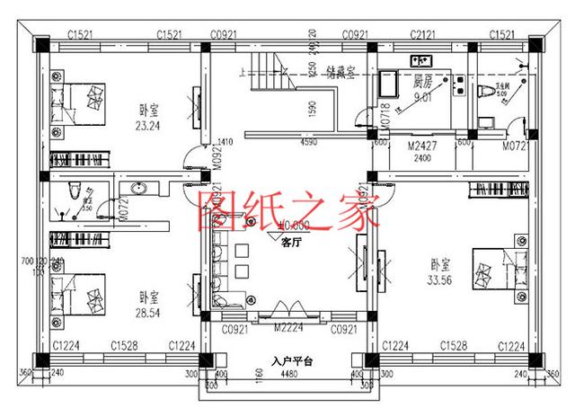 6套三層別墅設(shè)計(jì)圖，居住舒適、經(jīng)濟(jì)適用，快來選購(gòu)吧！