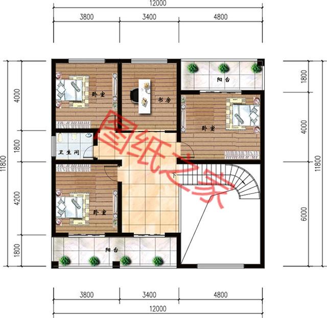 5套二層自建房，大氣實用接地氣，喜歡就收藏吧