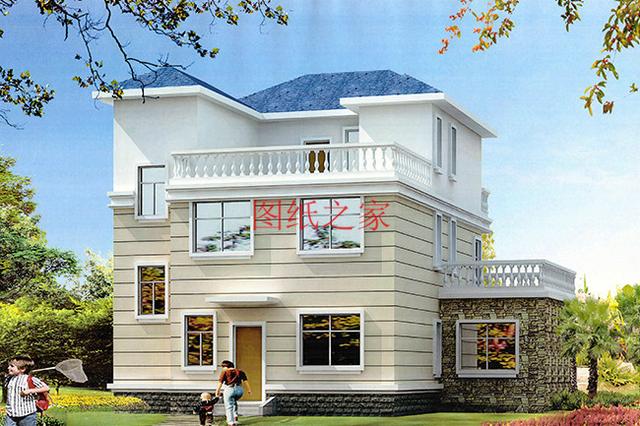 農(nóng)村三層自建房，讓您花最少的錢蓋出最特別的房子