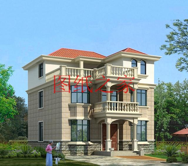 6套農(nóng)村三層別墅設(shè)計(jì)圖，您喜歡哪套呢？