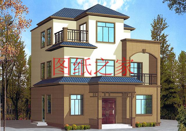 三層農(nóng)村自建房，大氣恢弘、氣派非凡，您值得建造！