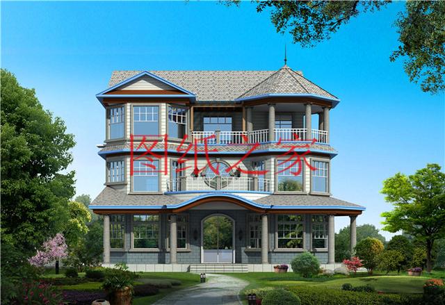 三層農(nóng)村自建房，大氣恢弘、氣派非凡，您值得建造！