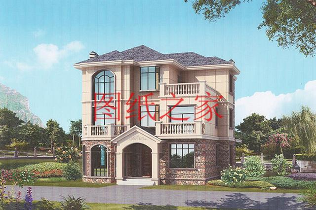 三層農(nóng)村自建房，大氣恢弘、氣派非凡，您值得建造！