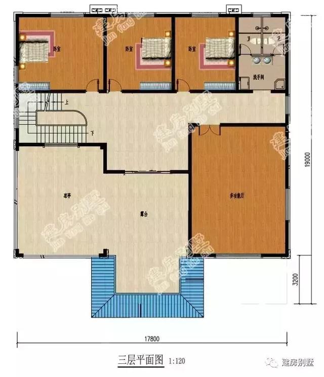 農(nóng)村別墅設(shè)計圖，挑空設(shè)計，增添您的生活樂趣！