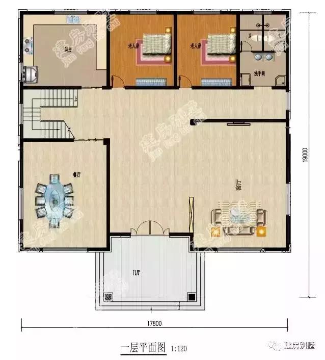 農(nóng)村別墅設(shè)計圖，挑空設(shè)計，增添您的生活樂趣！