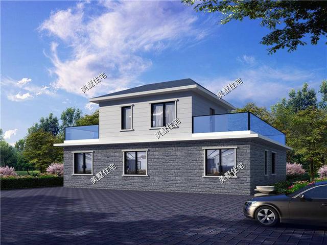 新中式四合院別墅設(shè)計(jì)圖，送給父母最舒適的環(huán)境！