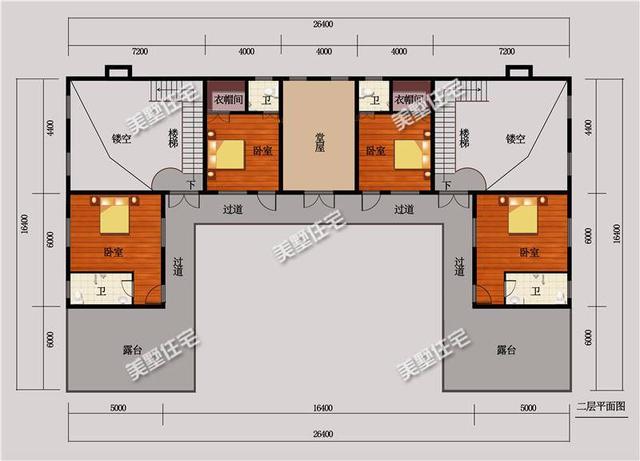 新中式四合院別墅設(shè)計(jì)圖，送給父母最舒適的環(huán)境！