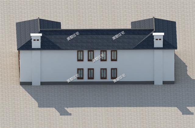 新中式四合院別墅設(shè)計(jì)圖，送給父母最舒適的環(huán)境！