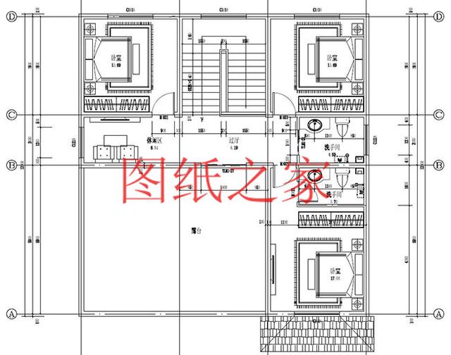 5套三層別墅設(shè)計(jì)圖，新穎的外觀設(shè)計(jì)，布局合理！