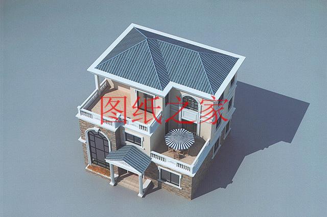 5套三層別墅設(shè)計(jì)圖，新穎的外觀設(shè)計(jì)，布局合理！