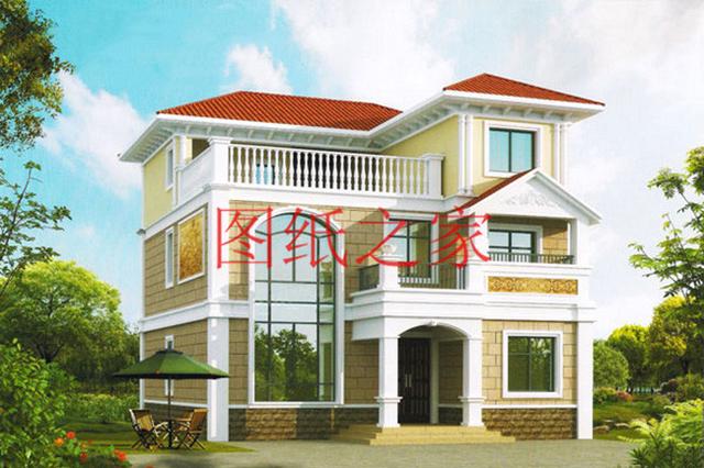 5套三層別墅設(shè)計(jì)圖，新穎的外觀設(shè)計(jì)，布局合理！