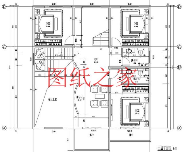 5套三層別墅設(shè)計(jì)圖，新穎的外觀設(shè)計(jì)，布局合理！