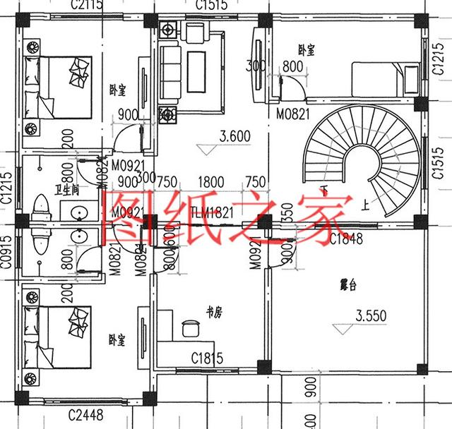 5套三層別墅設(shè)計(jì)圖，新穎的外觀設(shè)計(jì)，布局合理！