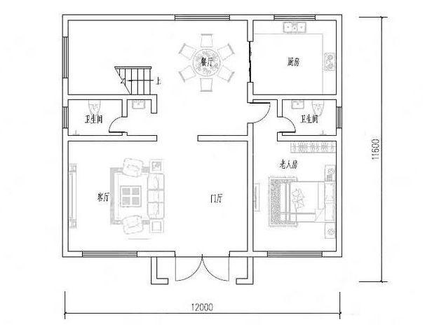 磚混結構兩層自建房，新型農村建筑，您的首選！
