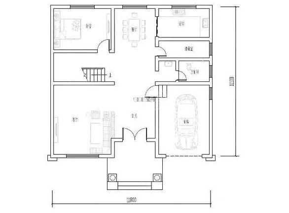 磚混結構兩層自建房，新型農村建筑，您的首選！