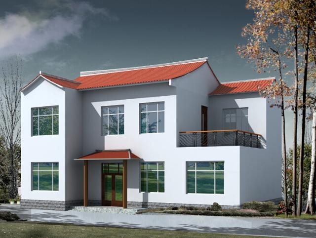 3套霸氣別墅設(shè)計(jì)圖，色彩清新淡雅，空間利用率高。