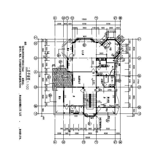 3套霸氣別墅設(shè)計(jì)圖，色彩清新淡雅，空間利用率高。