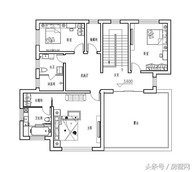 浪漫主義的簡歐別墅設(shè)計(jì)圖，心向往之......
