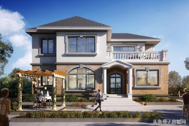 浪漫主義的簡歐別墅設(shè)計(jì)圖，心向往之......