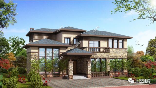 兩套精美別墅設計圖！風格獨特，美到你挪不開眼！