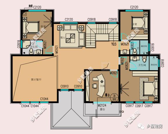 兩套精美別墅設計圖！風格獨特，美到你挪不開眼！