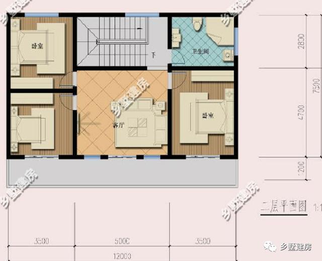 農村別墅設計圖，改善婆媳關系，讓婆婆合不攏嘴