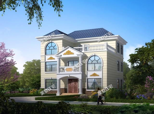 簡歐別墅設(shè)計(jì)圖，大露臺(tái)設(shè)計(jì)，適合您的選擇！